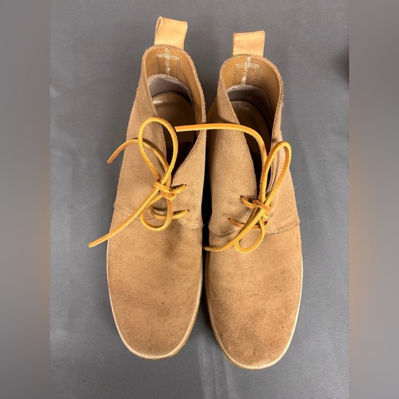 Ecco CrepeTray Chukka Suede Boots Men's Sz 11